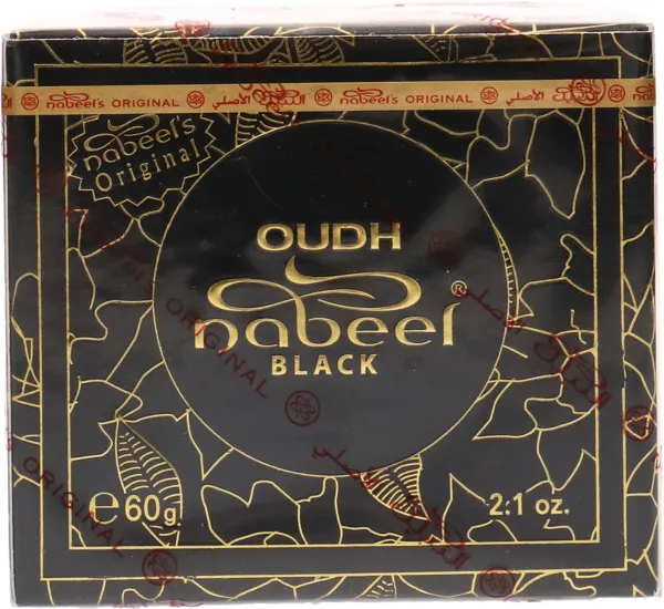 Nabeel Oud Black Bakhoor