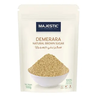 Majestic Demerara Brown Sugar 500G