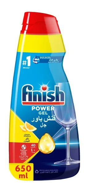فينيش جل لغسل الصحون بالليمون 650 مل