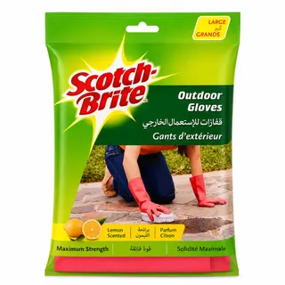 Scotch Brite Gloves Heavy Duty Large