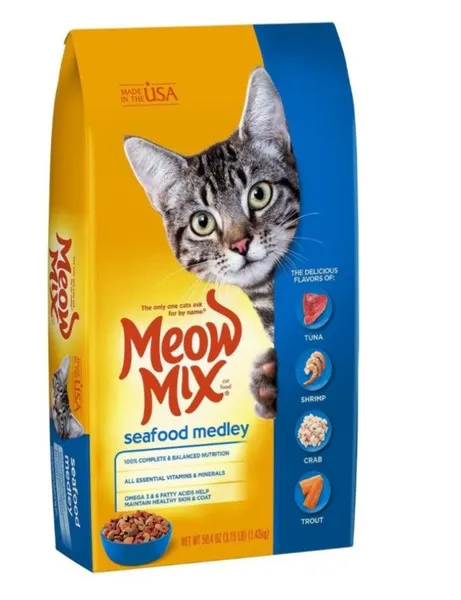 Meow Mix Seafood Nibbles 1.43Kg