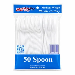 Bono Disposable Plastic Spoon 50pcs