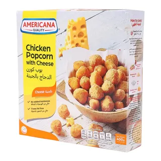 Americana Chicken Cheese Popcorn, 400g