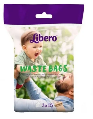Libero Waste Bag For Used Diaper 45's