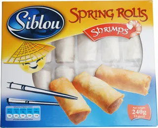 Siblou Shrimp Spring Rolls 240g