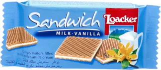 Loacker Milk Vanilla Wafer 25G