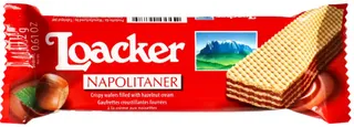 Loacker Wafer Hazelnut 17.2G