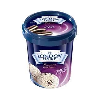 London Dairy Cookies and Cream Ice Cream