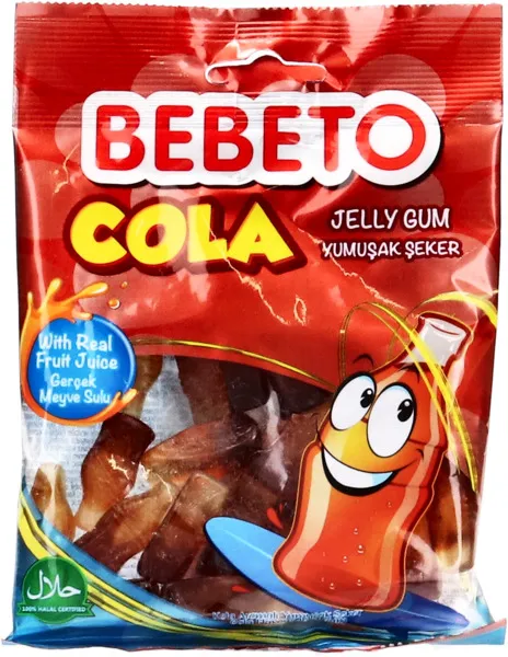 بيبيتو حلوى جيلي كرفان كولا 80 جم
