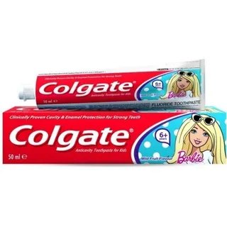 Colgate Barbie Fruit Flavor Toothpaste 6+ Years 50Ml