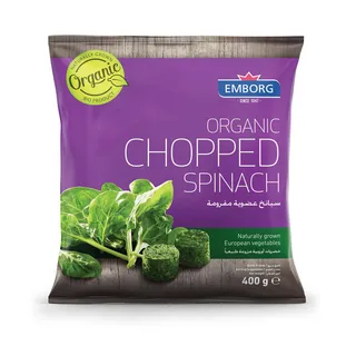 Emborg Frozen Chopped Spinach 400G