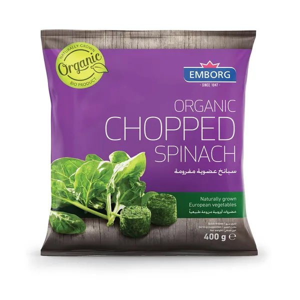 Emborg Frozen Chopped Spinach 400G