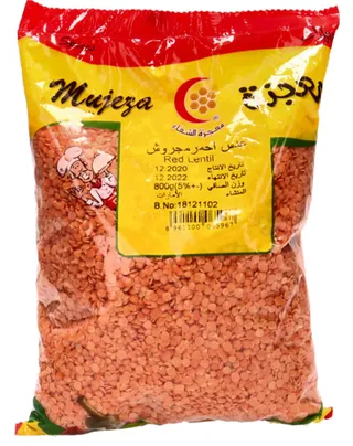 Mujeza Red Lentil 800G