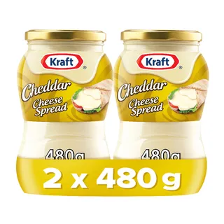 كرافت جبنة كريمية أصلية قابلة للدهن 2X480 جم
