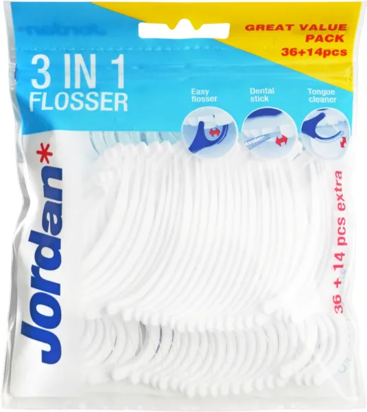 Jordan 3-In-1 Flosser 36+14