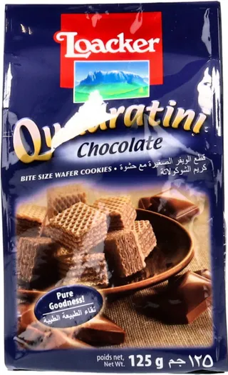 Loacker Chocolate Wafer 125G