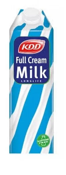 KDD Lactose Free Full Cream Milk 1L