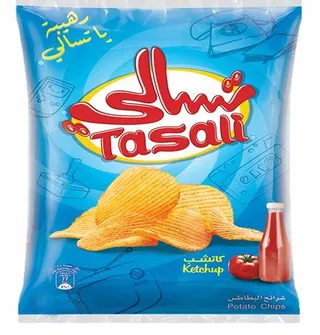 Tasali Ketchup Potato Chips 12G