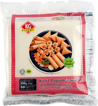 KG Frozen Spring Roll Pastry Sheet 5x5, 200g