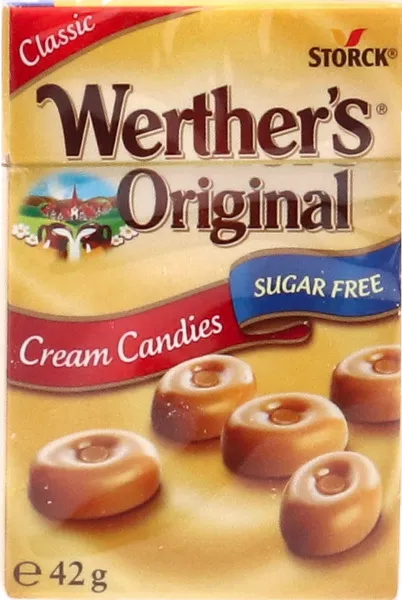 Werther's Original Sugar Free Classic Cream Candies 42G