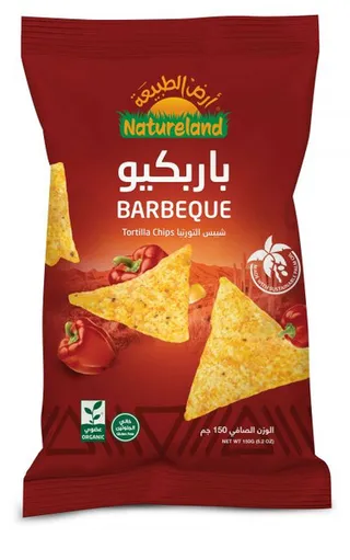 Natureland Barbeque Tortilla Chips 150G