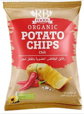 Rb Foods Organic Chili Potato Chips Chili 40G