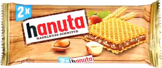 Ferrero Hanuta Riegel Milch & Nuss Chocolate Wafer 44G