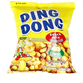 Ding Dong Garlic Mixed Nuts & Snacks 100G
