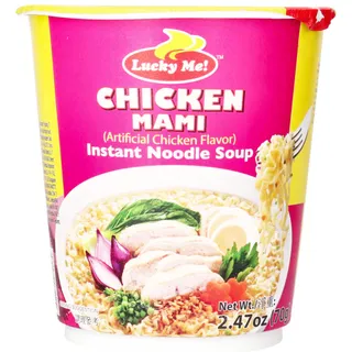 Lucky Me! Instant Noodle Soup Pinoy Style Chicken Mami Flavor 70G