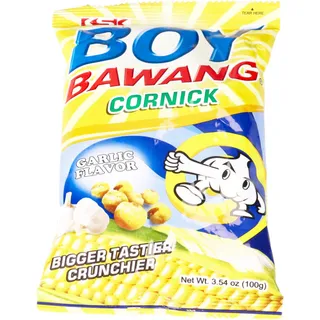 Boy Bawang Cornick Garlic Flavor 100G
