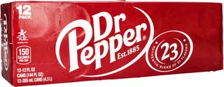 Dr Pepper Soda Can 12X355Ml