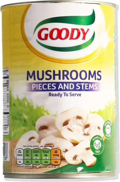 Goody Mushrooms Pieces & Stems 400G