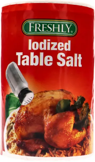 Freshly Iodized Table Salt 737G