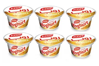 KDD Low Fat Yoghurt 6X170G
