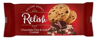 Relish Chocolate Chip & Oats Cookies 42G