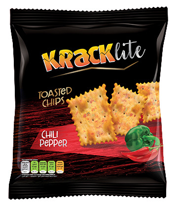 Kracklite Chili Pepper Toasted Chips 26G