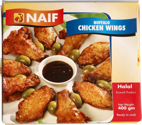 Naif Buffalo Chicken Wings 2x400g (multipack)