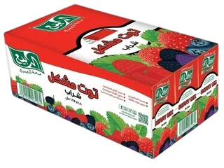 Al Rabie Berry Mix Drink, 18x125ml