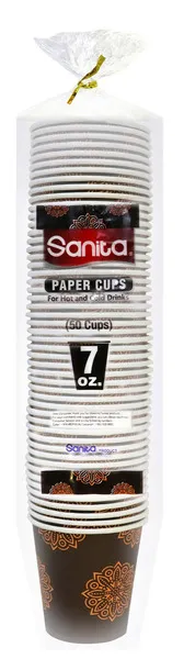 Sanita Morning Coffee Paper Cups 50's