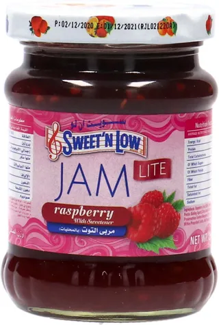 Sweet N Low Lite Raspberry Jam With Sweetener 250G