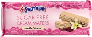 Sweet'N Low Sugar Free Vanilla Flavored Cream Wafers 75g