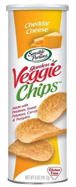 Sensible Portions Garden Veggie Chips With Cheddar Cheese 141G