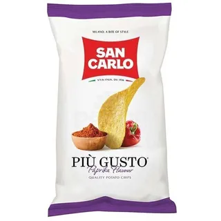 San Carlo Piu Gusto Paprika Flavor Potato Chips 50G