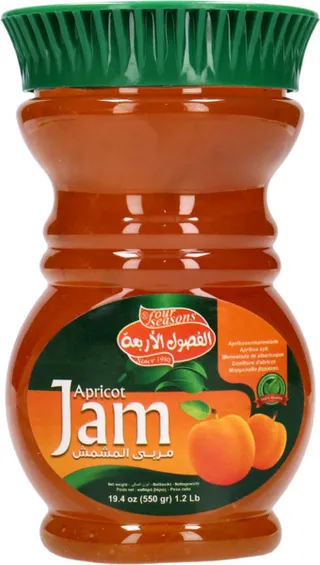 Four Seasons Apricot  Jam 550G