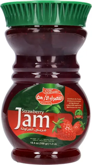 Four Seasons Strawberry Jam 550G