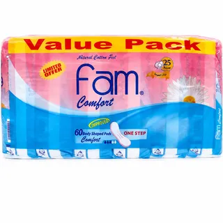 Fam Comfort Sanitary Pads 60pcs