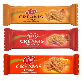 Tiffany Creams Assorted Biscuits 18X80G