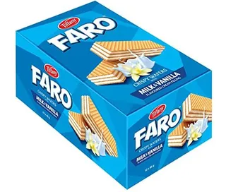 Tiffany Faro Crispy Wafers With Vanilla Cream Filling 12X40G