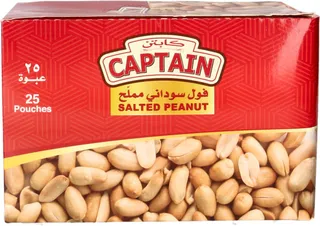 Captain Salted Peanut 25X15G