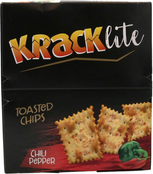 Kracklite Chili Pepper Toasted Chips 12X26G